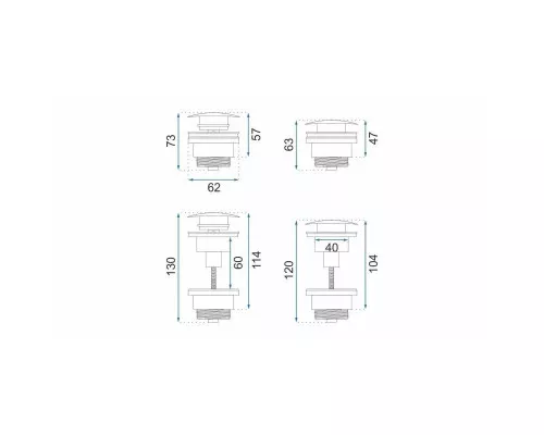 Купить Сифон для раковины Rea REA-A5692 в магазине сантехники Santeh-Crystal.ru
