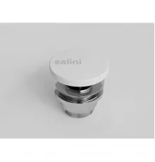 Донный клапан для раковины Salini S-Stone D 506 162305M универсальный, белый матовый