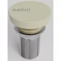 Донный клапан для раковины Salini S-Stone D 504 162302MF1013 без перелива, жемчужно-белый матовый