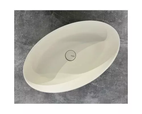 Донный клапан для раковины Salini S-Stone D 504 162302MF1013 без перелива, жемчужно-белый матовый