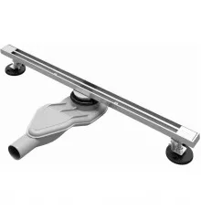 Душевой трап (лоток) AltroBagno Stella AltroBagnoStella071222Ni 60 см, с решеткой, щелевой, никель матовый