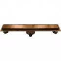 Душевой трап (лоток) AltroBagno Livello AltroBagnoLivello071238BC 60 см, с решеткой, 2 в 1 под плитку, медь матовая
