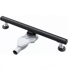 Душевой трап (лоток) AltroBagno Supremo AltroBagnoSupremo071229MB 60 см, с решеткой, 2 в 1 под плитку, черный матовый