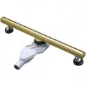 Душевой трап (лоток) AltroBagno Supremo AltroBagnoSupremo071232BG 60 см, с решеткой, 2 в 1 под плитку, золотой матовый