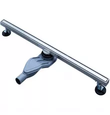 Душевой трап (лоток) AltroBagno Supremo AltroBagnoSupremo071233Ni 80 см, с решеткой, 2 в 1 под плитку, никель матовый