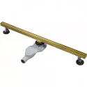 Душевой трап (лоток) AltroBagno Supremo AltroBagnoSupremo071237BG 80 см, с решеткой, 2 в 1 под плитку, золотой матовый