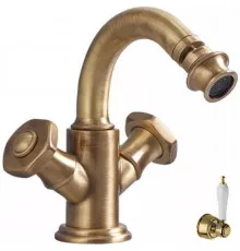 Смеситель для биде с донным клапаном Cezares APHRODITE-BS2-02-Bi