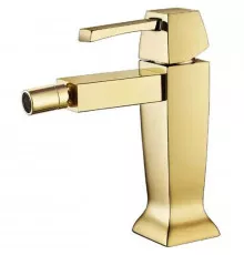 Смеситель для биде с донным клапаном Caprigo Diamante 50-030-oro