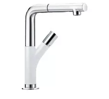 Смеситель для кухни Blanco Yovis-S Хром/Белый 518295