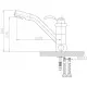 Заказать Смеситель для кухни с подключением к фильтру Zorg Sanitary ZR 400 KF-47-BR в магазине сантехники Santeh-Crystal.ru