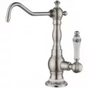 Кран для фильтра Zorg Stone ZR 01 NICKEL