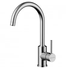 Смеситель для кухни с подключением к фильтру Omoikiri Shinagawa 2 Plus-BN нержавеющая сталь 4994339