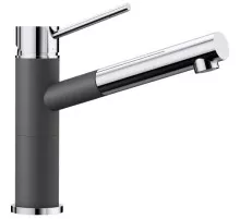 Смеситель для кухни Blanco Alta-S Compact Хром/Темная скала 518809