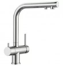 Смеситель для кухни с подключением к фильтру Blanco Fontas II нержавеющая сталь 525138