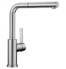 Смеситель для кухни CoolStart Blanco Lanora-S-F нержавеющая сталь 526180