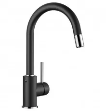 Смеситель для кухни Blanco Mida-S черный 526146