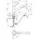 Купить Смеситель для кухни CoolStart Ideal Standard Ceralook BC297AA в магазине сантехники Santeh-Crystal.ru
