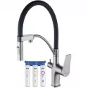 Смеситель для кухни с фильтром Lemark Bronx LM3761GM + H851P00 Смеситель для кухни с фильтром Lemark Bronx LM3761GM + H851P00
