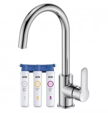 Смеситель для кухни с фильтром IDDIS Cuba CUBSBFJi05 + H851P00
