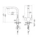 Купить Смеситель для кухни с фильтром Timo Saona 2356/03FL + H851P00 в магазине сантехники Santeh-Crystal.ru