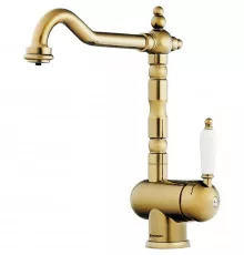 Смеситель для кухни с подключением к фильтру Omoikiri Kyoto 2 Plus-G золотой 4994353