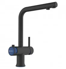 Смеситель для кухни с подключением к фильтру Omoikiri Hotaru-GB-IB графит/indigo blue 4994499