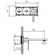 Смеситель для раковины AltroBagno Unione AltroBagnoUnione010506RaSp медь матовая