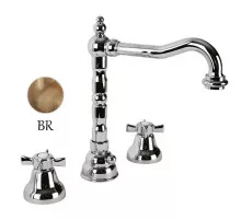 Смеситель для раковины бронза Cezares Lord LORD-BLS2-02