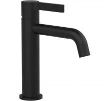 Смеситель для раковины Vincea Villa VBF-1VL1MB без донного клапана, черный матовый