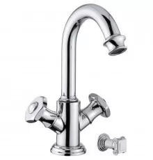 Смеситель для раковины с донным клапаном Cezares APHRODITE-LS2-01-O