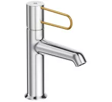 Смеситель для раковины без донного клапана Jacob Delafon Odeon Rive Gauche E21029-GLD-CP