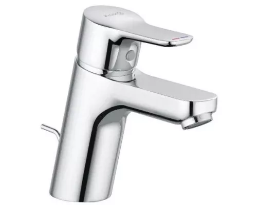 Приобрести Смеситель для раковины с донным клапаном Kludi Pure&Easy 373820565 в магазине сантехники Santeh-Crystal.ru
