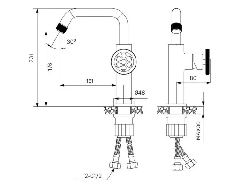 Приобрести Смеситель для раковины IDDIS Grange GRABLR0i01 в магазине сантехники Santeh-Crystal.ru