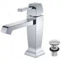 Смеситель для раковины с донным клапаном Caprigo Diamante 50-020-crm Смеситель для раковины с донным клапаном Caprigo Diamante 50-020-crm