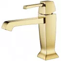 Смеситель для раковины с донным клапаном Caprigo Diamante 50-020-oro Смеситель для раковины с донным клапаном Caprigo Diamante 50-020-oro