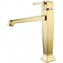 Смеситель для раковины с донным клапаном Caprigo Diamante 50-023-oro Смеситель для раковины с донным клапаном Caprigo Diamante 50-023-oro