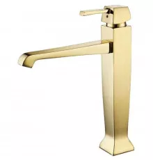 Смеситель для раковины с донным клапаном Caprigo Diamante 50-023-oro