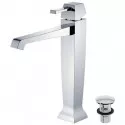 Смеситель для раковины с донным клапаном Caprigo Diamante 50-023-crm Смеситель для раковины с донным клапаном Caprigo Diamante 50-023-crm