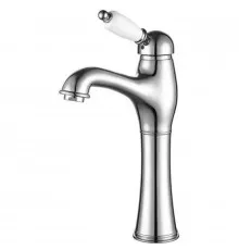 Смеситель для раковины с донным клапаном Caprigo Adria Uno 02-525-crm