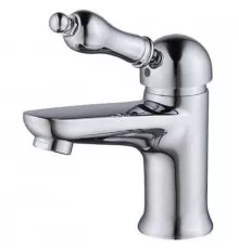 Смеситель для раковины с донным клапаном Caprigo Adria Uno Metal Edition 02M-522-crm