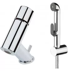 Смеситель для раковины с донным клапаном с гигиеническим душем Oras Alessi One 8502F