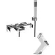Приобрести Комплект смесителей Remer Flash ZC02 + ZC11 в магазине сантехники Santeh-Crystal.ru