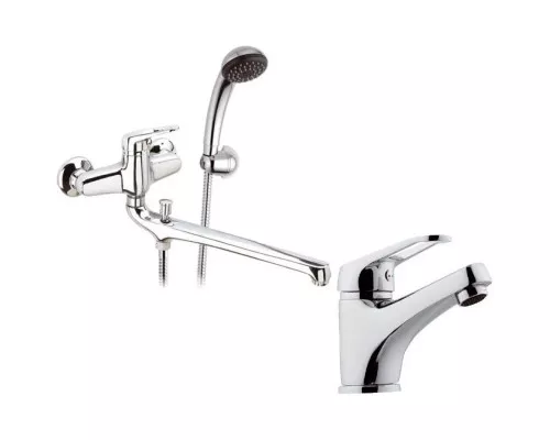 Приобрести Комплект смесителей Remer Remix R49 + R11 в магазине сантехники Santeh-Crystal.ru
