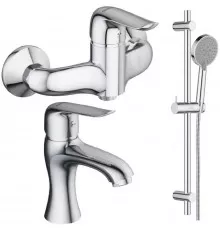 Комплект смесителей Damixa Palace Evo 322000000 + 320210000 + 918100000