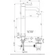 Приобрести Комплект смесителей Ideal Standard Ceraline BC199XG + BC194XG + BD142XG в магазине сантехники Santeh-Crystal.ru