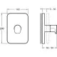 Приобрести Встраиваемый переключатель на 3 выхода Jacob Delafon Modulo E98734-CP в магазине сантехники Santeh-Crystal.ru