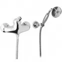 Смеситель для душа в комплекте с ручным душем хром, ручка металл Cezares Elite ELITE-D-01-M