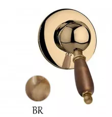 Смеситель для душа бронза, ручка орех Cezares Elite ELITE-DIM-02-Nc