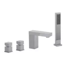 Смеситель на борт ванны хром, ручка хром Cezares Molveno MOLVENO-BVD-01-Cr