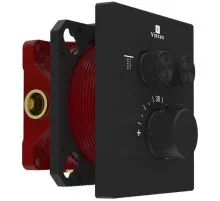 Термостат для ванны Vincea VSCV-321T-MMB встраиваемый, черный матовый